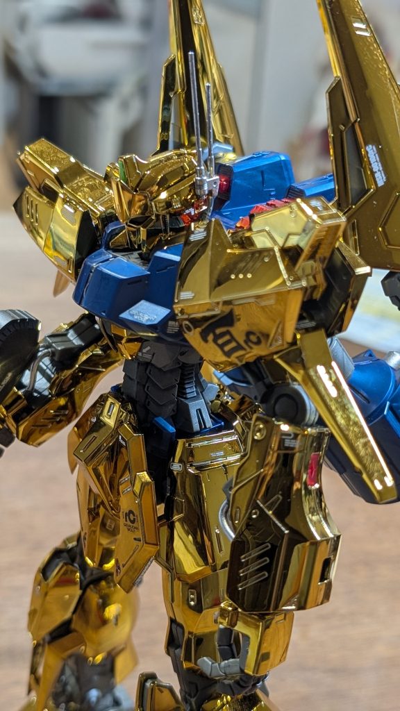 45年ぶり9体目は貰いものMG百式ライズカイン