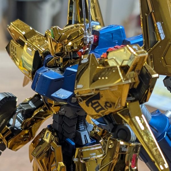 45年ぶり9体目は貰いものMG百式ライズカイン