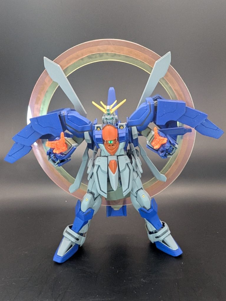 ハイパーモード後ろの輪は100均クリアファイル