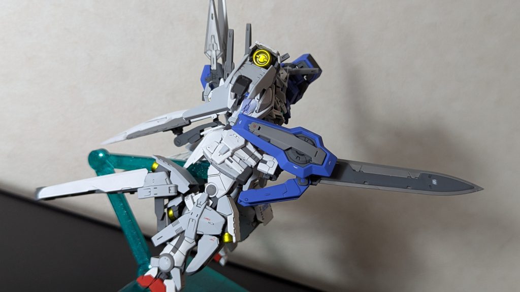 塗装剥げが怖くてあまりポージングできませんでした。最後までご覧いただきありがとうございました！