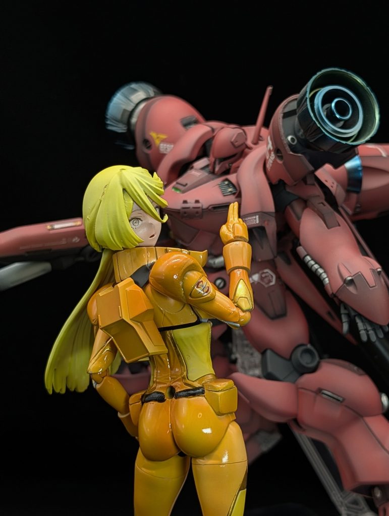 ミオリネさんも似合ってます最後までご覧いただきありがとうございました。