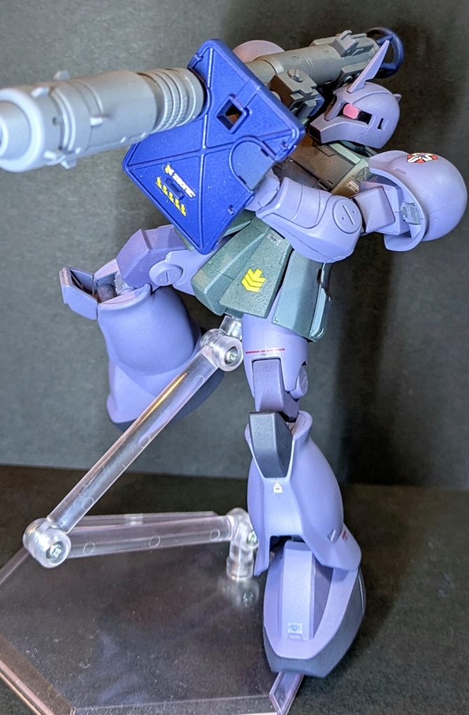 キットとしては組みやすくて、よく動くのでポージングも楽しいです。