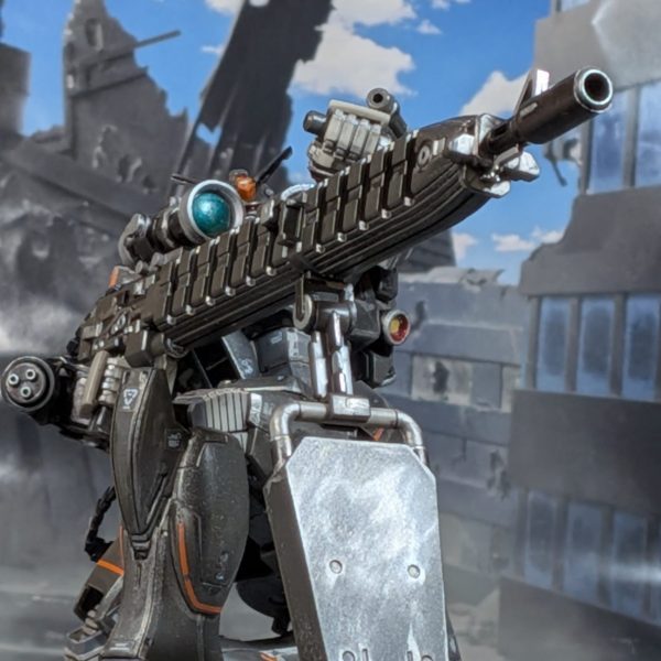 ガンダムFSD (試作型ロングレンジ・ビームライフル装備)　もう一つの輝き撃ち❗️