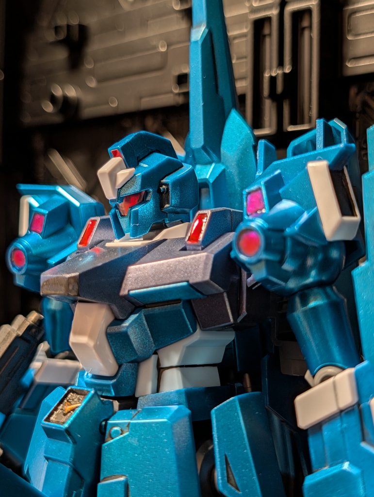 HGUC リゼル　GMASメタリック塗装
