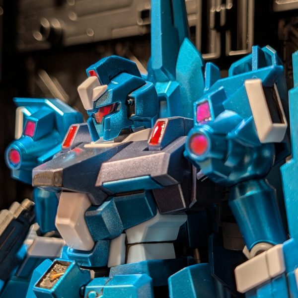 HGUC リゼル　GMASメタリック塗装