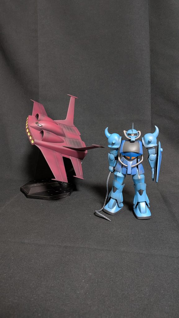 ジオン軍モビルスーツ改良強化新型グフ