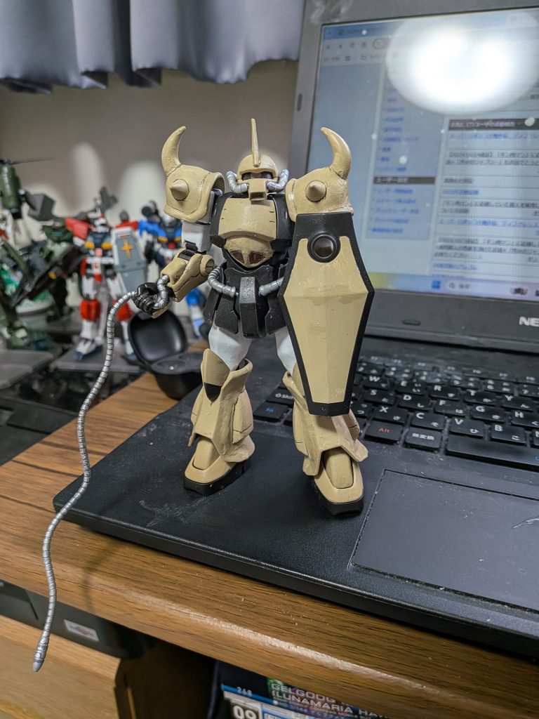 試作機風グフ・全塗装