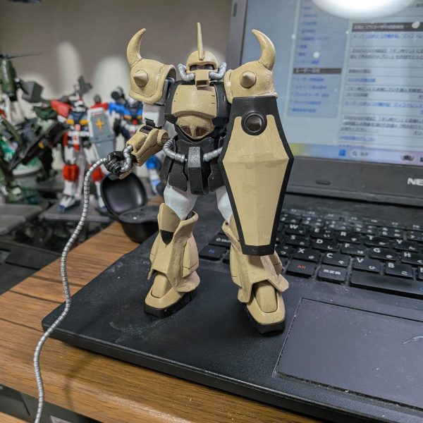 試作機風グフ・全塗装