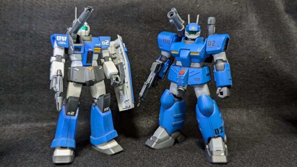 量産型ガンキャノン　オリジナル小隊【蒼穹の月】–3枚目/制作者：LUCIOLE