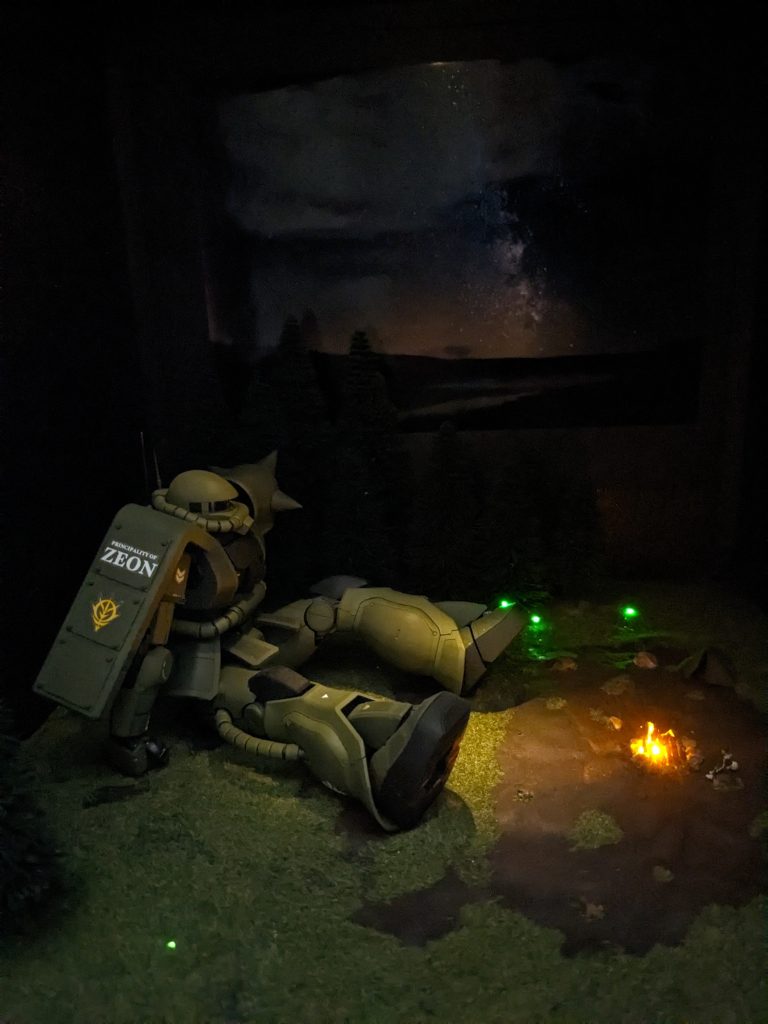 コスモジオラマ　Camping ZAKU