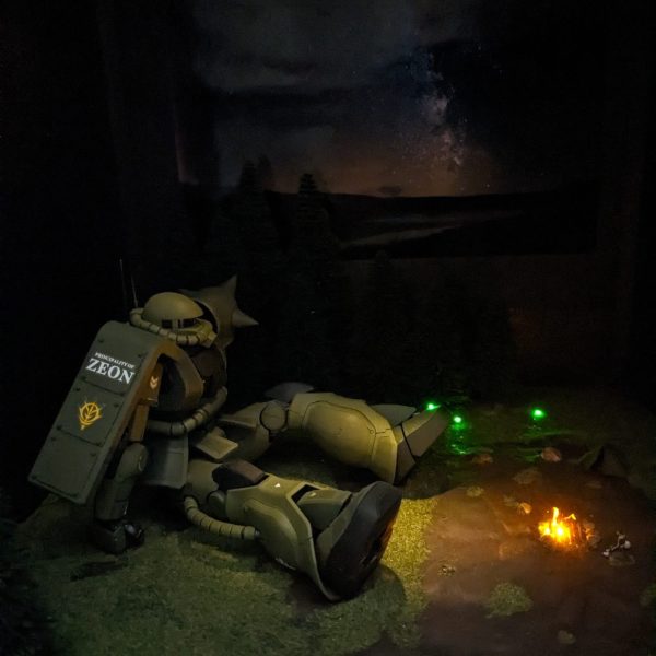 コスモジオラマ　Camping ZAKU