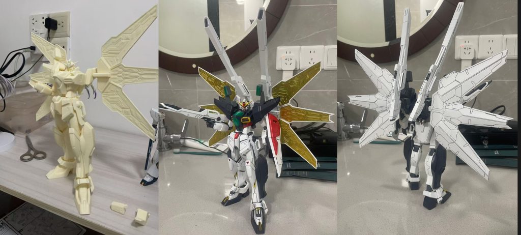 GK•1/72•ガンダムダブルエックス–2枚目/制作者：risuisei