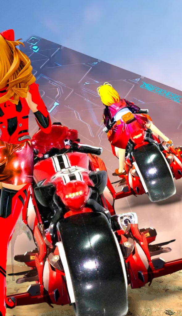 ネオジオン親衛隊　バイク