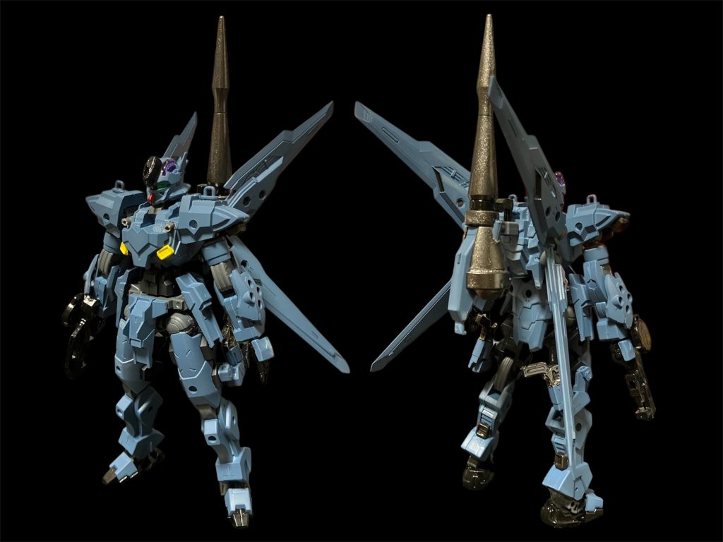 G-フリント 。カラーリングと頭部アンテナや胸部エアインテークがない以外は、G-Ｘ１とX2の合いの子って感じ^_^