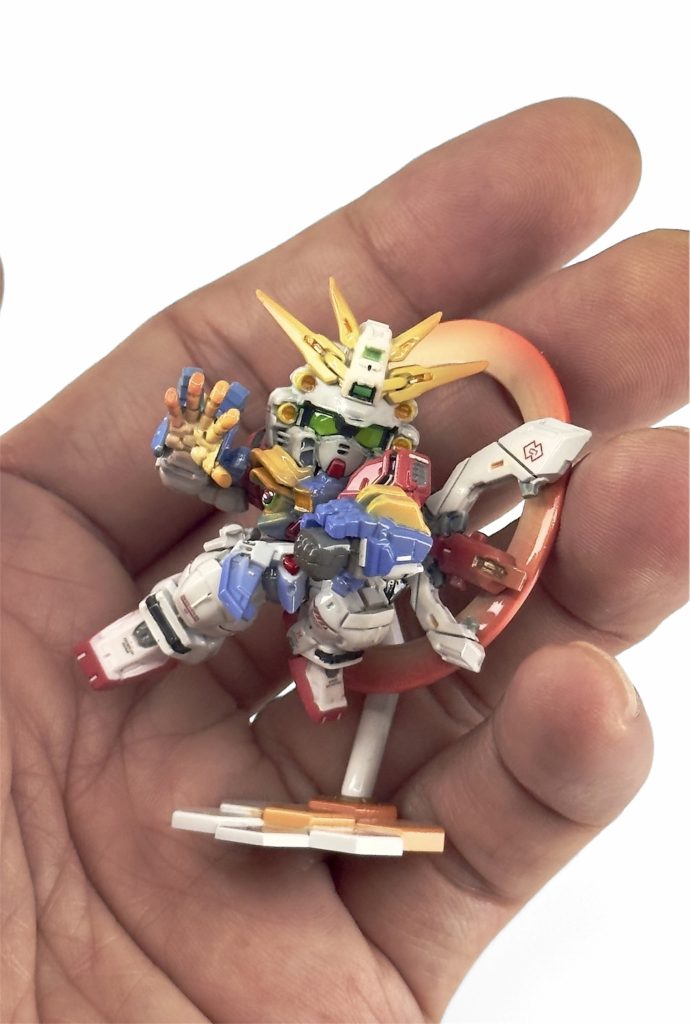 GUNDAMスペリオルディファイン ゴットガンダム　改修完成品–2枚目/制作者：yadasaki