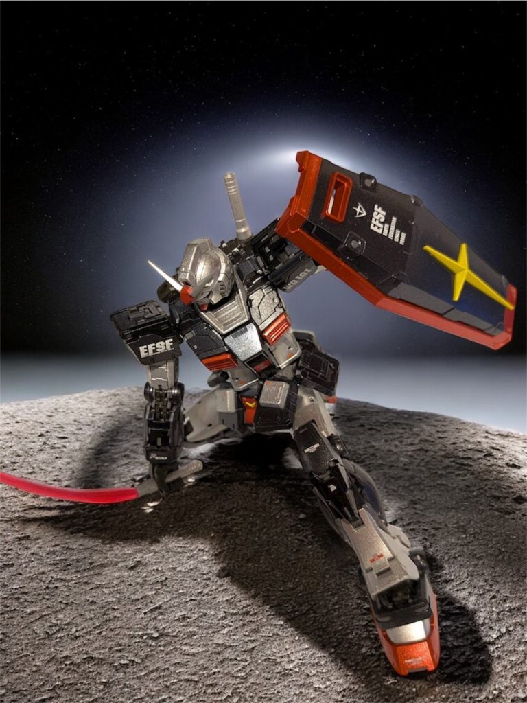 RG ガンダムVer2.0（プロトタイプ風カラー）–3枚目/制作者：gunpla_storage