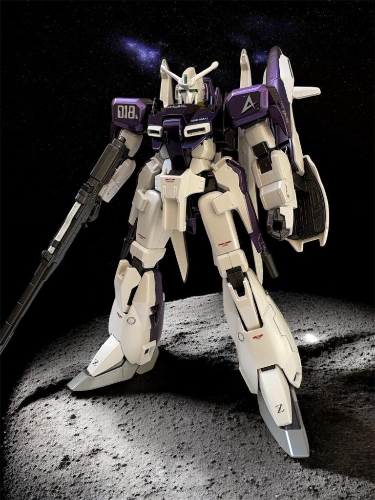 写真じゃわからないけど白パーツは、クリスタルカラーのパール吹いてみたけどいい感じ。