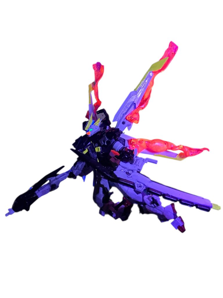 蛍光塗料、発光^_^やはり、映えますねー^_^