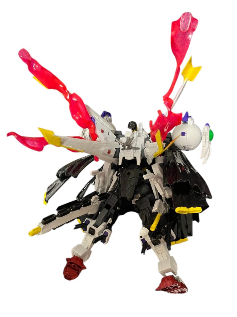 背中のXウイングとエフェクトも干渉しません、フルクロスでも^_^