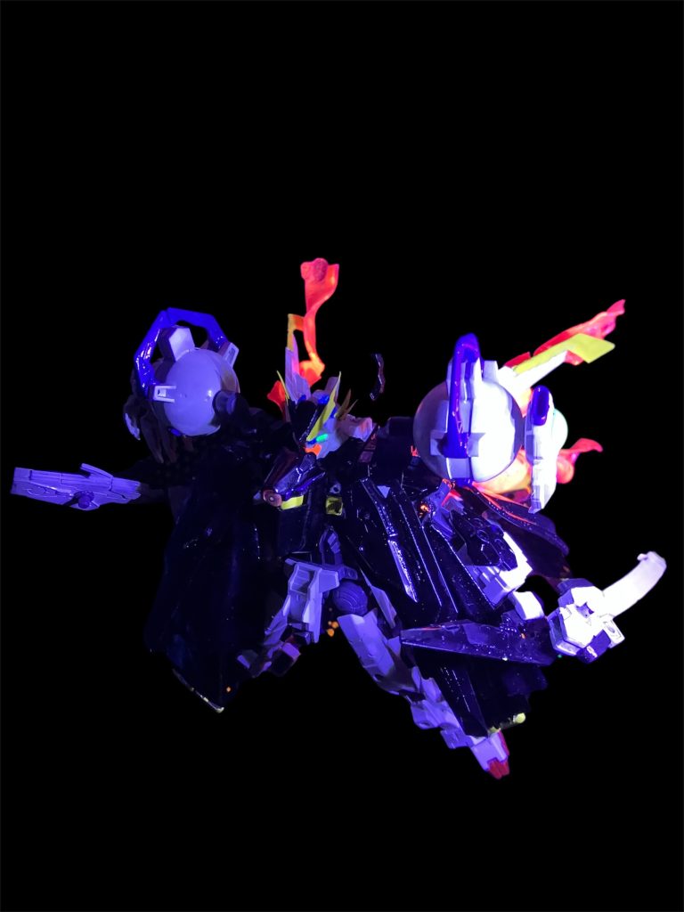 蛍光塗料、発光^_^