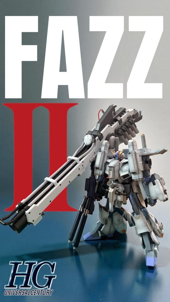 HG FAZZ markⅡ【塗装】