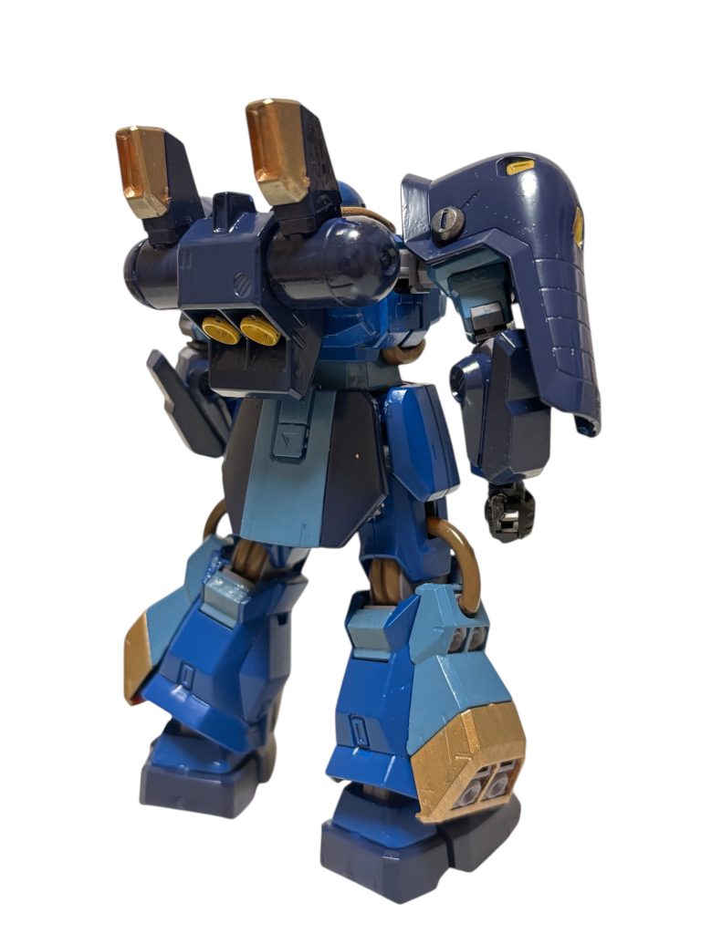 パイロットがカスのときは、機体はかっこよくしたい、という妙なこだわりがあります笑かっこよくなっているでしょうか。この後の#50で、どんな戦いをするのでしょうか？#50までにはデカール貼っておきます笑