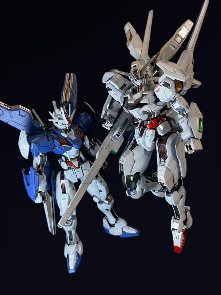 改修型エアリアルとのこのツーショット…観た人にはたまりませんよねー(^^)