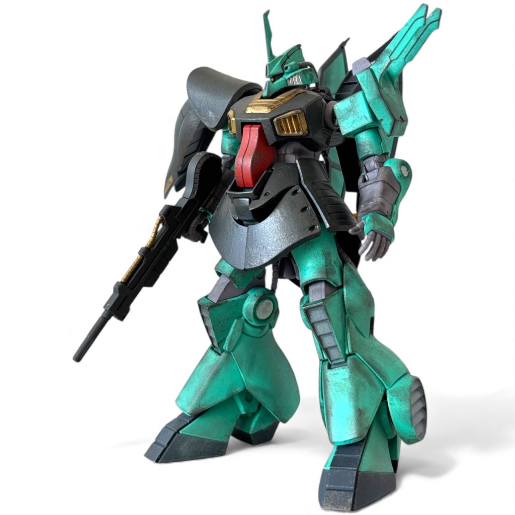 前回ご紹介できなかったディジェをご披露します。緑のところは形成色に、ウェザリングマスターのみです。