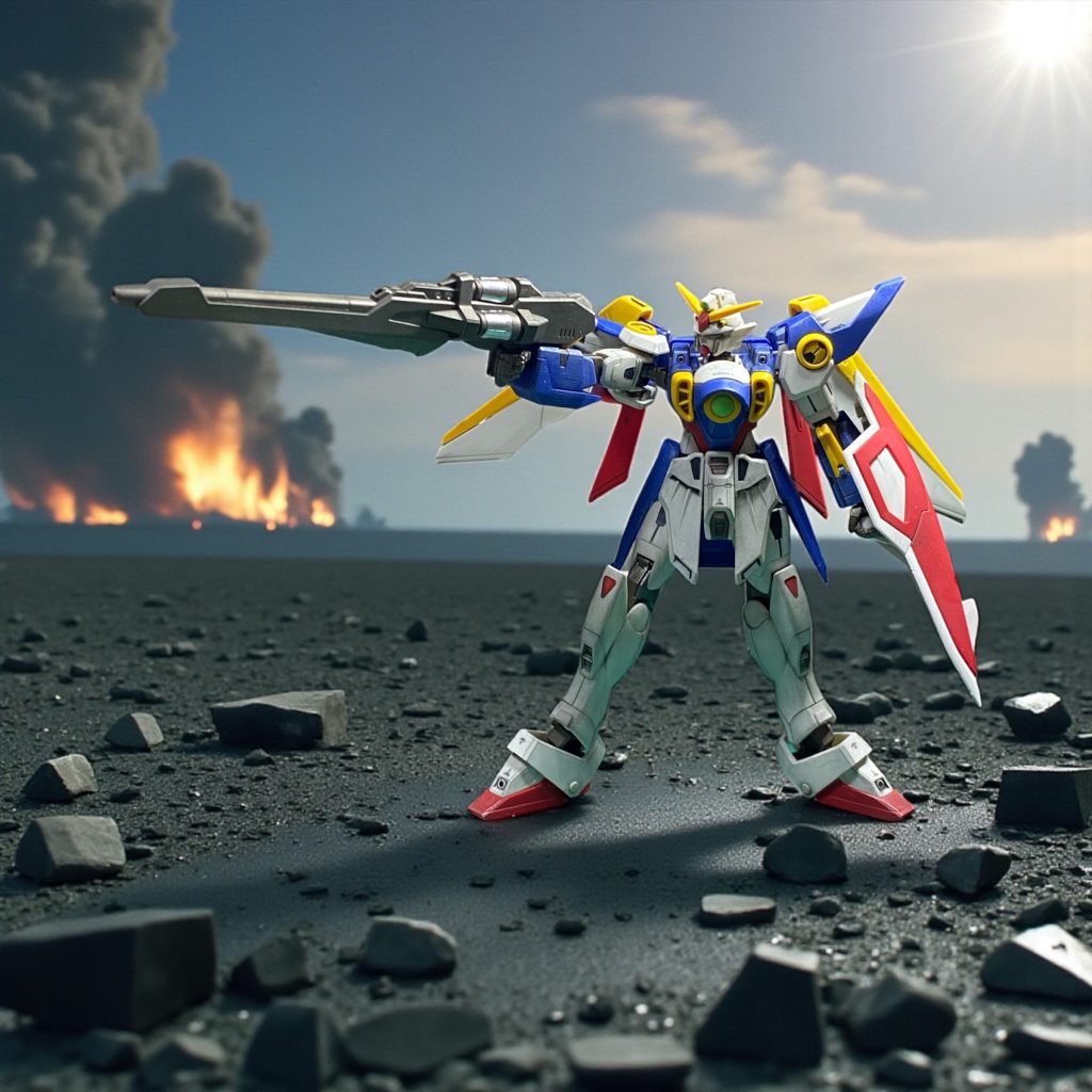 エントリーグレード　ウイングガンダム–4枚目/制作者：丸五ワークス