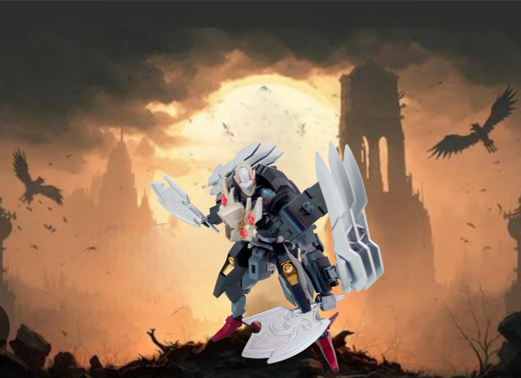 ということで、1年ぶりの異形のケモノシリーズの第37弾『ASW-G-46:ガンダムビフロンス』でした。今回は、いつもと趣向を変えて、3部作でお送りしますので次回もお楽しみに(gundam-kao6)