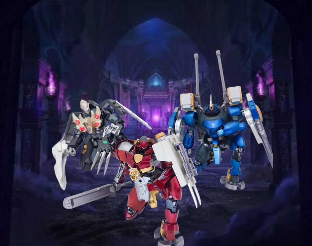 ガンダムバエルに仕えし三騎士が集う！