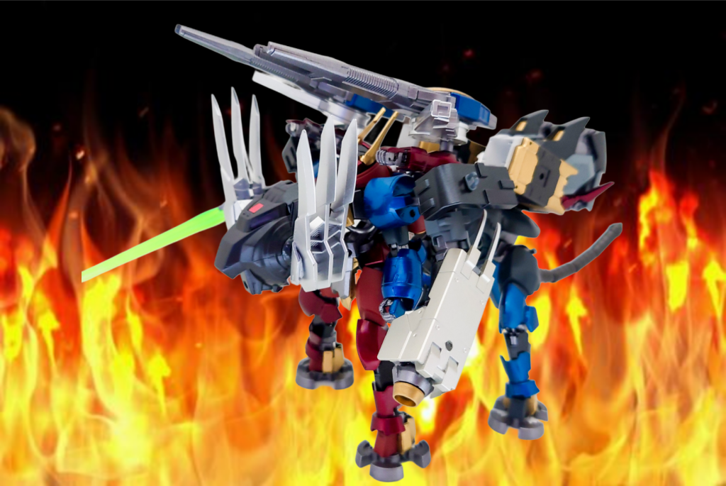 異形のケモノ外伝「三騎士合体・グランドベヒモス」