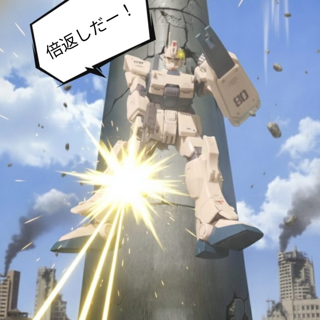 hg Ez-8｜『天倍』 ヤー・ホイホイ 『罪プラ崩師』さんのガンプラ作品