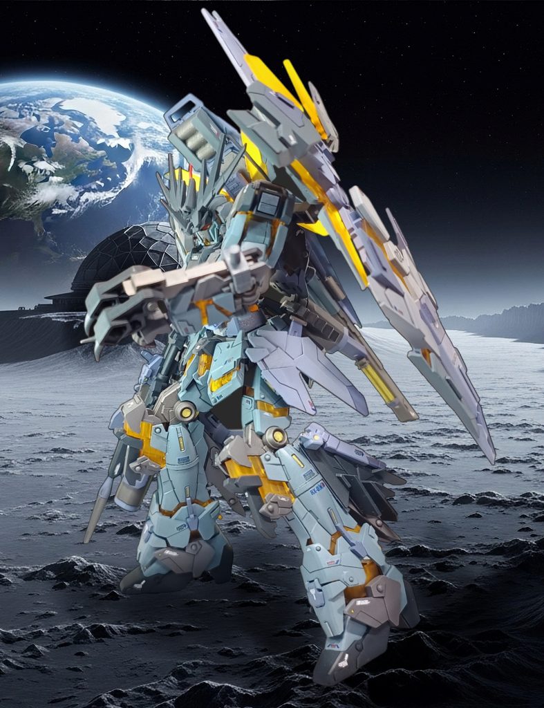 背中がごちゃごちゃになったので、アームド・アーマーXCは、腰と脹脛に分離して装着