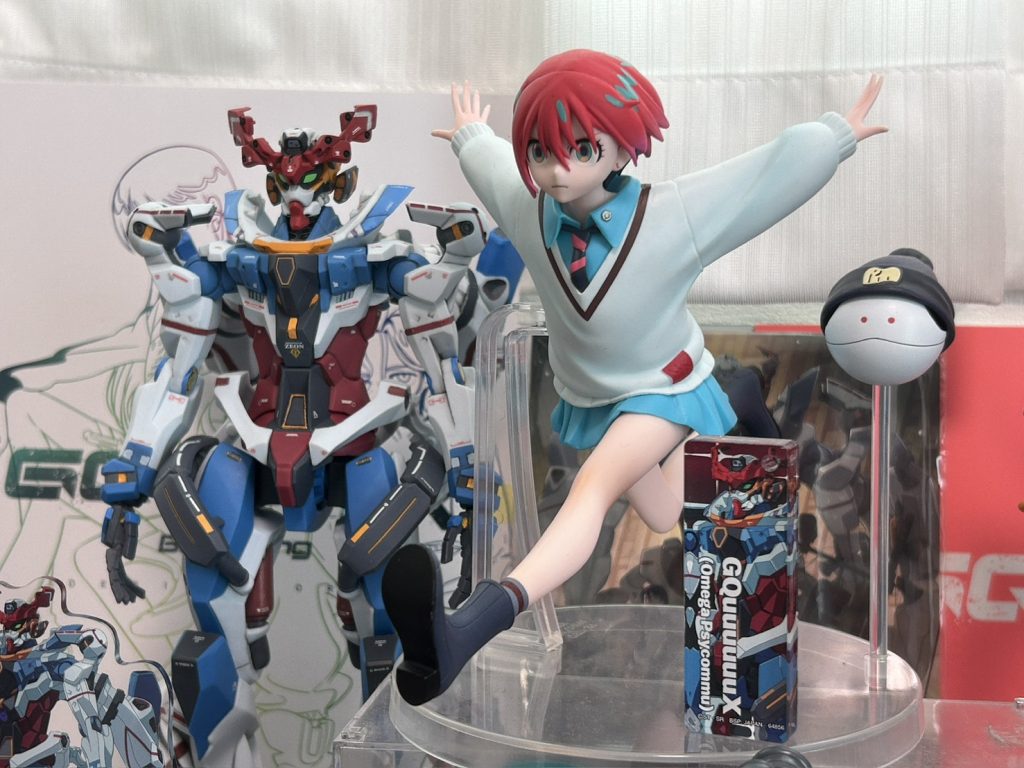 一番くじのA賞のマチュとのツーショットやはりでかいのはいいですよ。塗装箇所も多くかなり苦労しましたが達成感と満足感があります。実は限械突破は赤いガンダムも持っているのでいずれは塗装したいです。しばらくはいいですけどね...笑