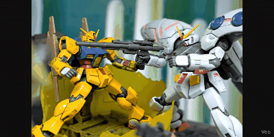 またガンダムに