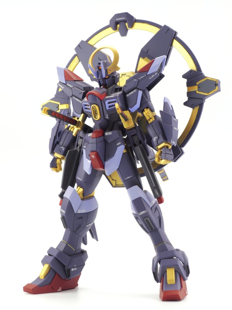 【フロントビュー】ミキシングとプラ板工作で和っぽいイメージに寄せています