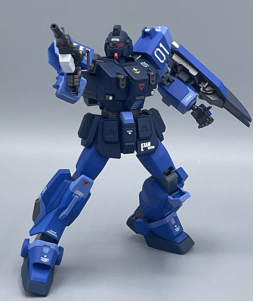 100mmマシンガン 超凄腕パイロットのユウ・カジマですが、初めからこのBD1に乗っていたわけではありません。ジムやジムコマンドに登場し、次々と任務を遂行する中、BD1と運命的な出会いを果たします。