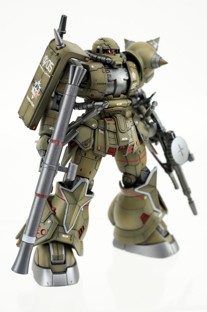 HG 1/144 高機動型ザク 地上用 (ダナン機)完成しました！–2枚目/制作者：black🇯🇵