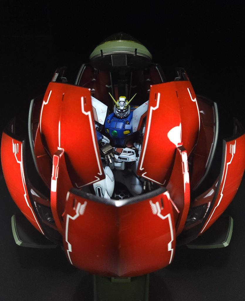 HGFC 1/144 シャイニングガンダム & マシンビルド ブッドキャリアー