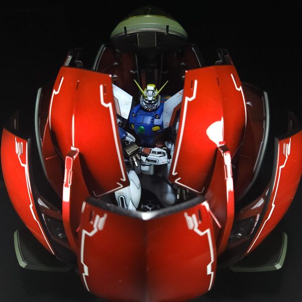 HGFC 1/144 シャイニングガンダム & マシンビルド ブッドキャリアー