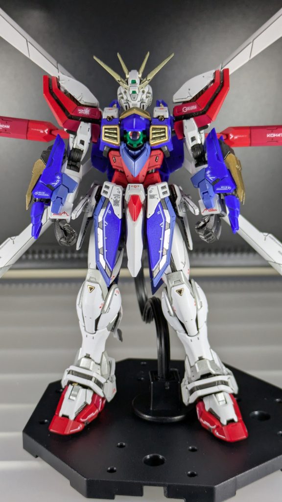 RG ゴッドガンダム–5枚目/制作者:ロシ