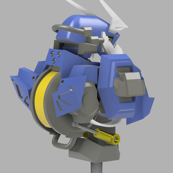 エーバージーのバストアップモデルが完成しました。（3枚目）