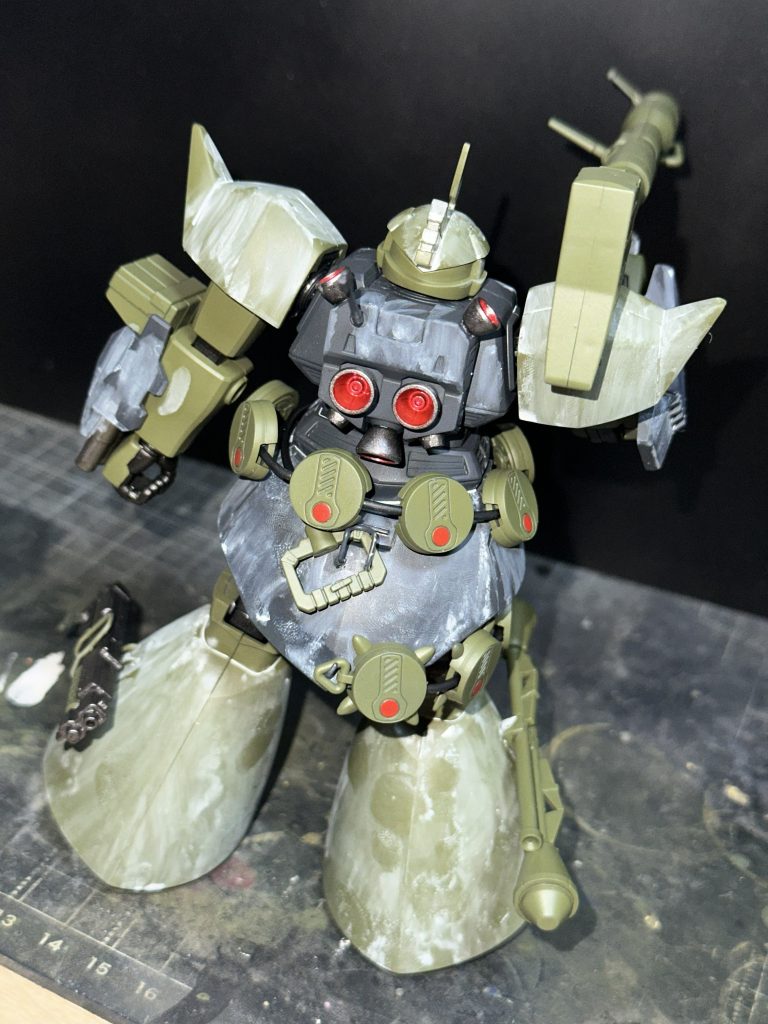 背面チェーンマイン用のフックを真鍮線で作成