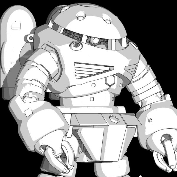 ジャブローでのシャア復活シーンがイメージソースの本作。素早く動いてジムを獲物にするあのシーンのズゴックは、凛々しい立ち姿のマッシブなフォルムなのですが、キット化されるズゴックの形状は海星(ヒトデ)型のどこかファニーなフォルムに…。UC劇中はイイのに設定画はなんかキット寄り。マッシブでカッコいいズゴックにしたい当方は独自解釈の工業製品的形状へ振ると言う余計な事を実施。少なくとも既にVer.Kaではない(笑)。ただセンチネル風アレンジと言い訳(ドムの時もやったよな?個人的趣味!)。流行りの少々無理のある潜水「艦」アレンジではなくではなく、小器用な潜水「艇」風味を目指す。上手くキットのボールジョイントに合わせて腕と足を組み直せてきた。太さのバランスや切り欠き最適化で劇中に近いバランスには収まった?。モノアイ周辺ディテール追加と、頭部がお坊ちゃま過ぎるのでほんの少し前後に伸ばして悪人面に。後は膝関節パーツ割りが残っていますが、各部ディテール追加調整の上で今月中にはテストプリントしたいと思います。まぁ調整の世界なので分かりにくいかな。間違い探しのつもりでご興味がある方は比べて見て下さい。そういえばGUNSTA仕様変更でそれぞれのTOPページから製作中リンクが切れているような気がしますね?。up作業確認しづらい。そんなこんなですが…素直に作ればよかったかなぁ…と口だけ日和っておいて、また潜ります。ブクブク.。o○(2枚目)