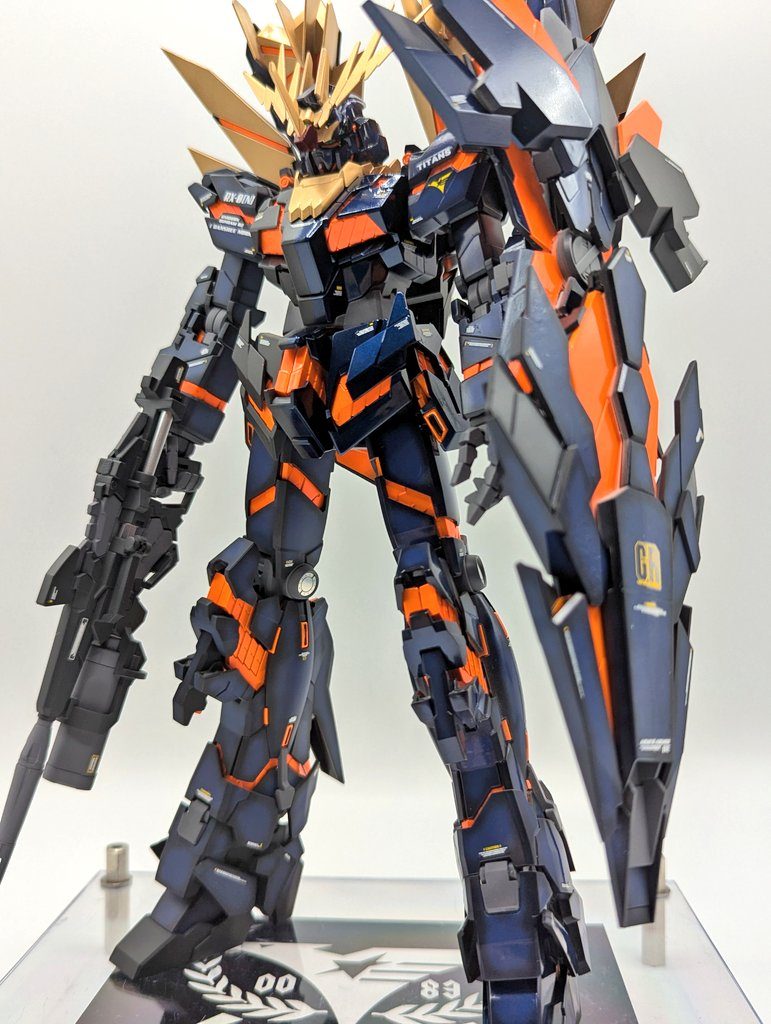 RX-0[N]ユニコーンガンダム2号機 バンシィ・ノルン ティターンズVer–2枚目/制作者：ばじーな