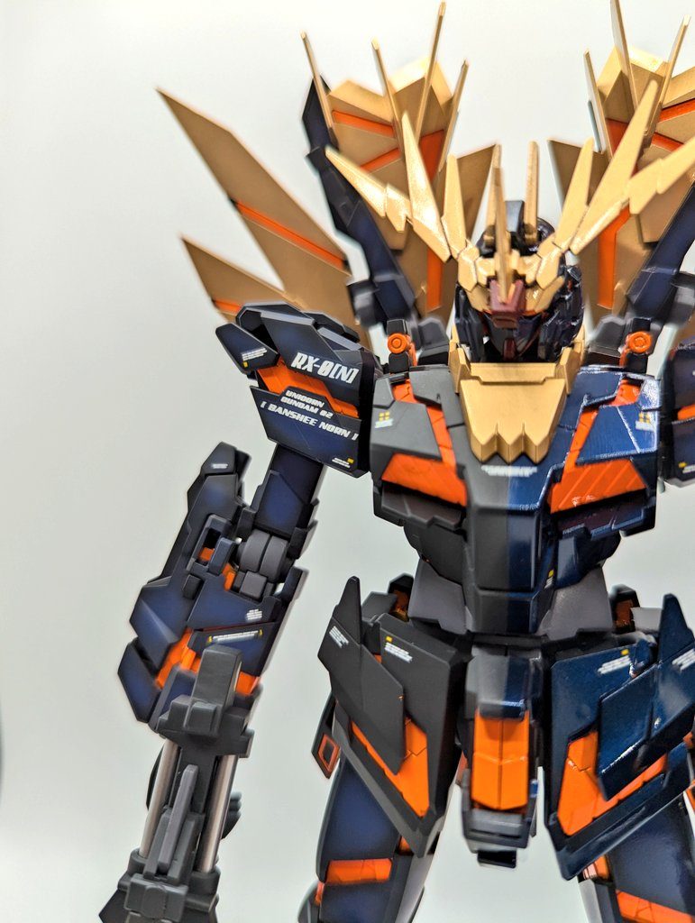 RX-0[N]ユニコーンガンダム2号機 バンシィ・ノルン ティターンズVer–3枚目/制作者：ばじーな