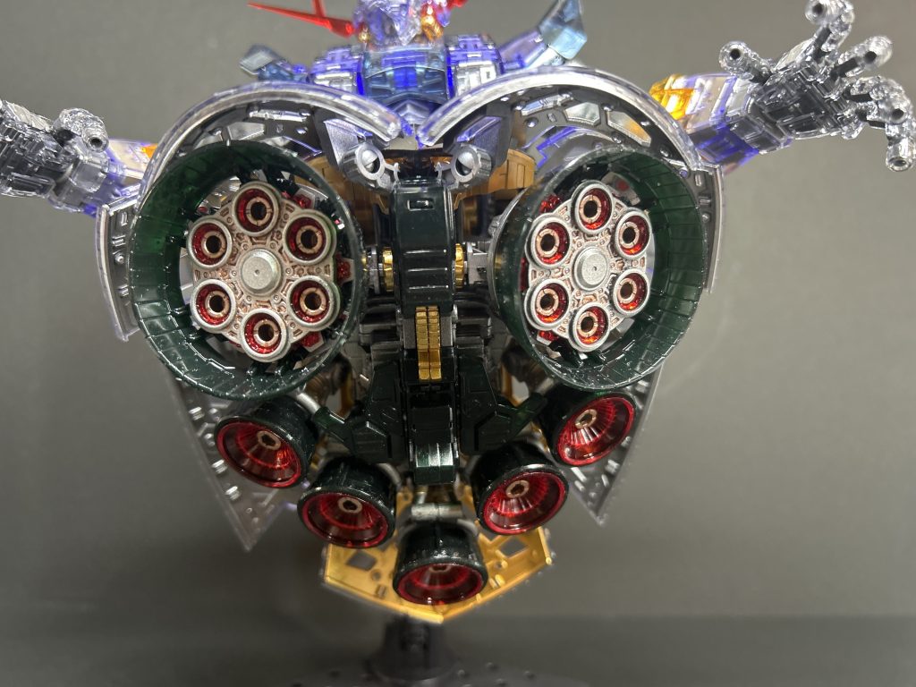 バーニアがかっけーっス！けどもっとメカっぽく塗装すれば良かった
