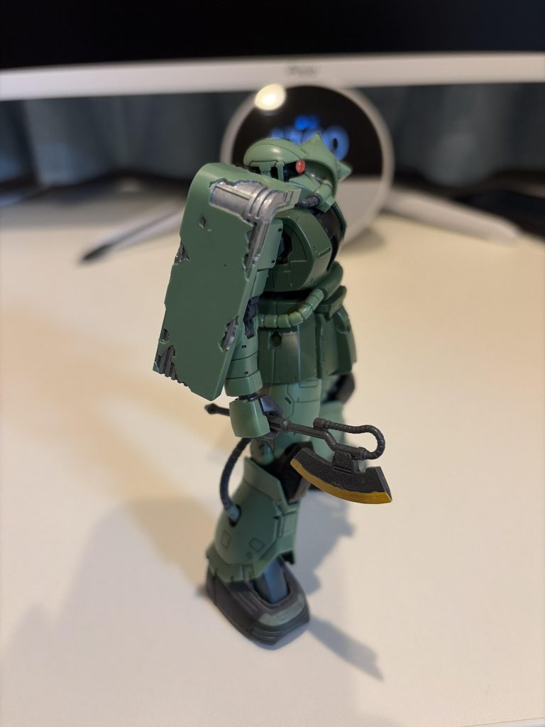 まあ、ガンダムマーカーなんですけどね　最近は4アーティストマーカーの方が隠蔽力が高いのでそっち使ってます