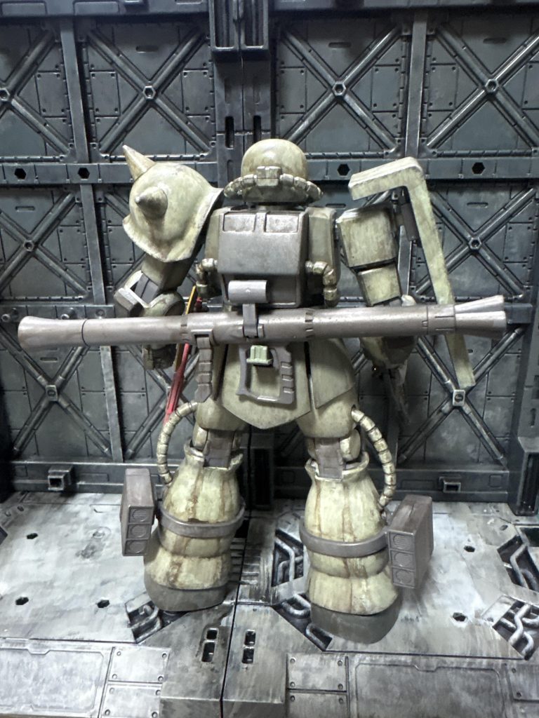 HG ザクⅡ–2枚目/制作者：tarozaemonnojyo